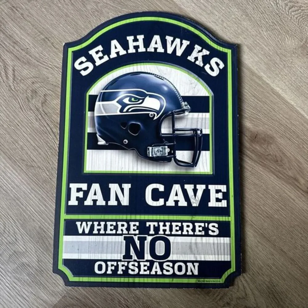 Seattle‎ Seahawks Wood Sign - 11